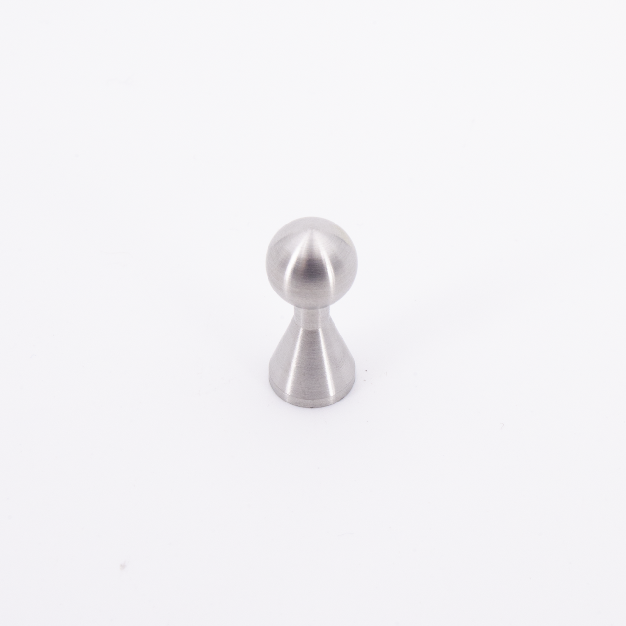 Sugatsune EY-207: 1" Sphere Cabinet Knob - Satin Stainless Steel