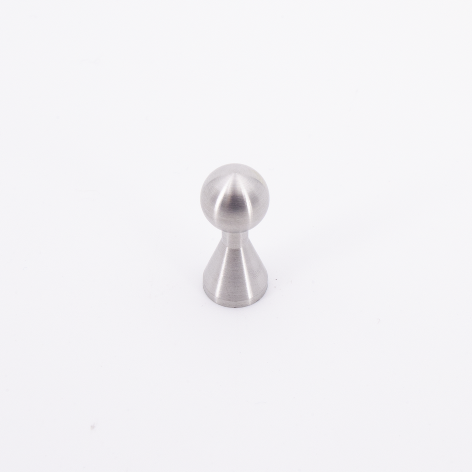 Sugatsune EY-207: 1" Sphere Cabinet Knob - Satin Stainless Steel