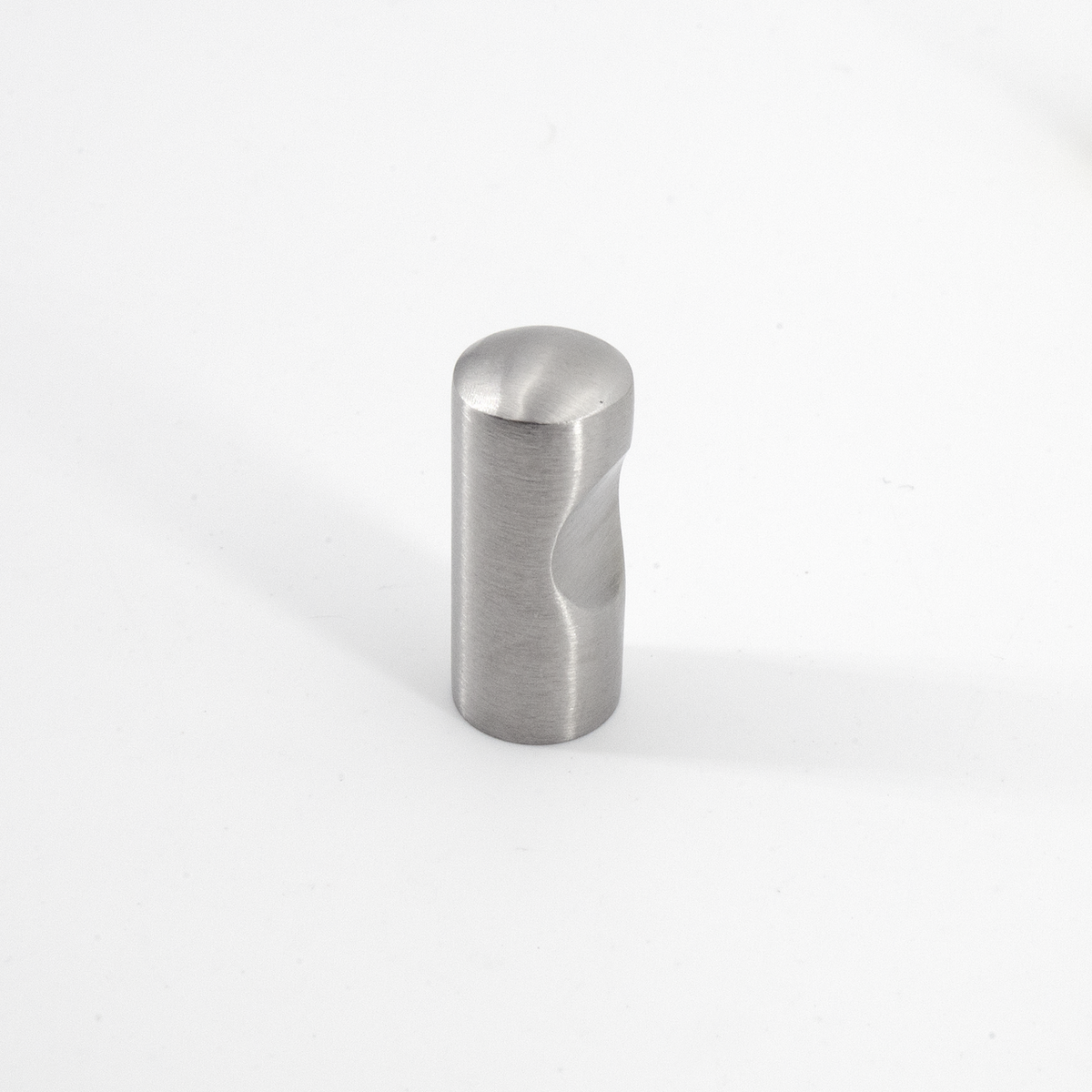 Sugatsune EY-301-10: 10mm Cylinder Cabinet Knob - Satin Stainless Steel