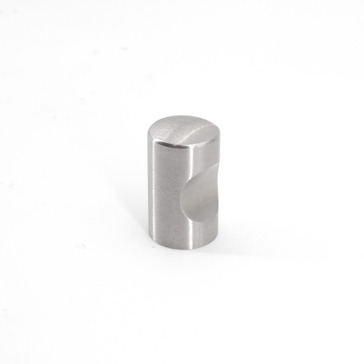 Sugatsune EY-301-15: 15mm Cylinder Cabinet Knob - Satin Stainless Steel