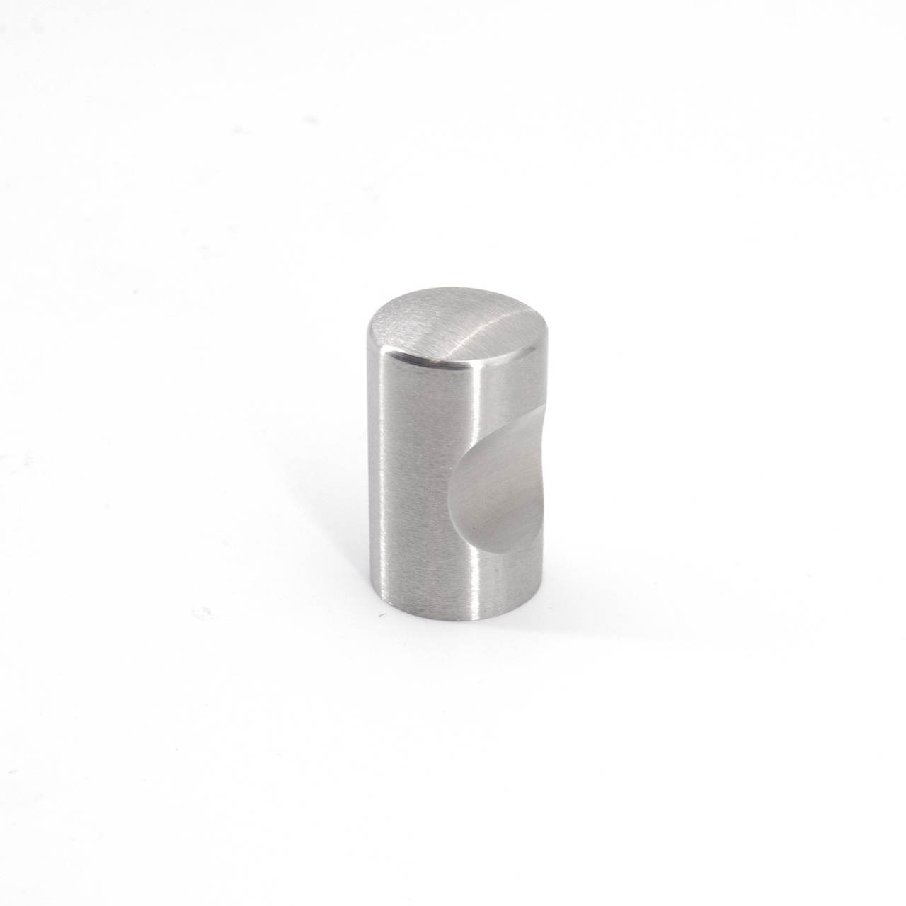 Sugatsune EY-301-15: 15mm Cylinder Cabinet Knob - Satin Stainless Steel