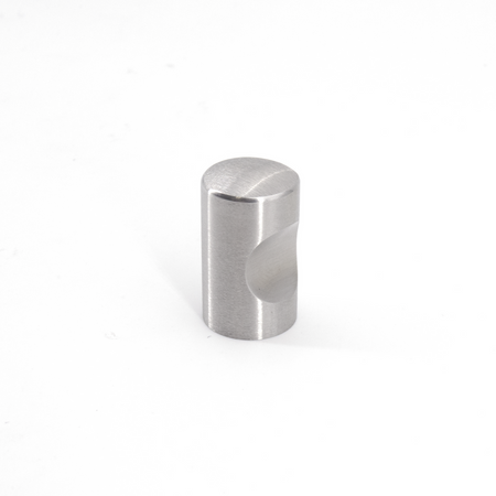 Sugatsune EY-301-15: 15mm Cylinder Cabinet Knob - Satin Stainless Steel