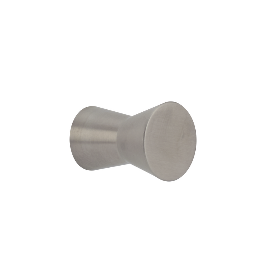 Sugatsune EY-320: Modern Double-Taper Cabinet Knob - Satin Stainless Steel