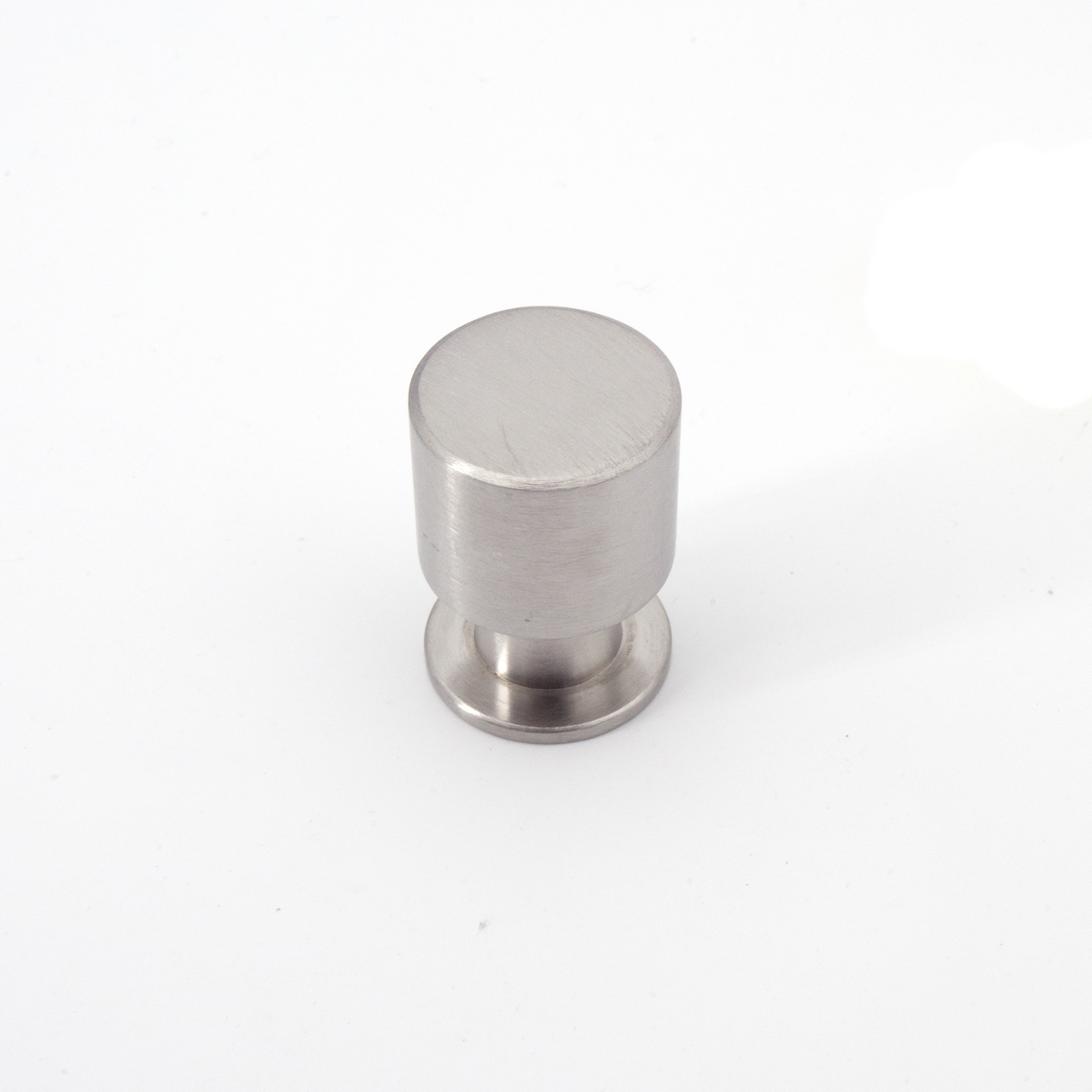 Sugatsune EY-326-25: 25mm Cylinder Cabinet Knob - Satin Stainless Steel