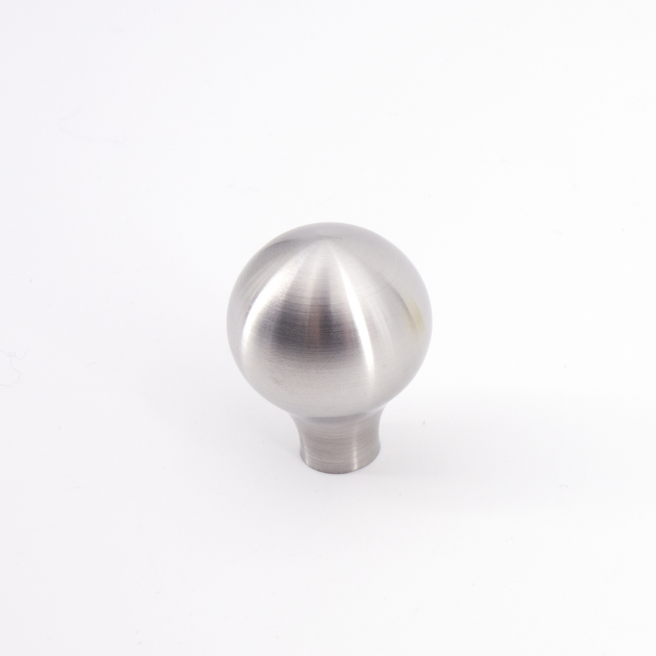 Sugatsune EY-338-25: 25mm Sphere Cabinet Knob - Satin Stainless Steel