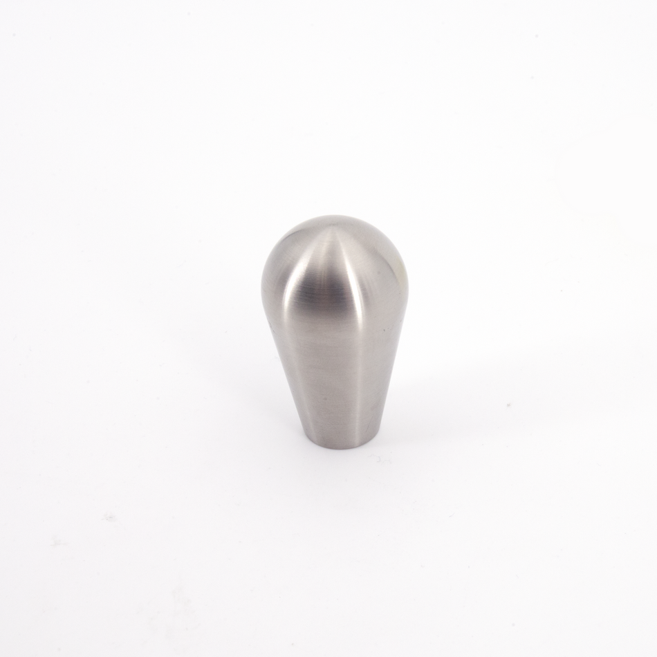 Sugatsune EY-339-25: 25mm Tapered Round-Top Cabinet Knob - Satin Stainless Steel