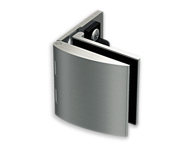 Sugatsune GH-450/GA: Inset Glass Door Hinge w/Catch - Gold