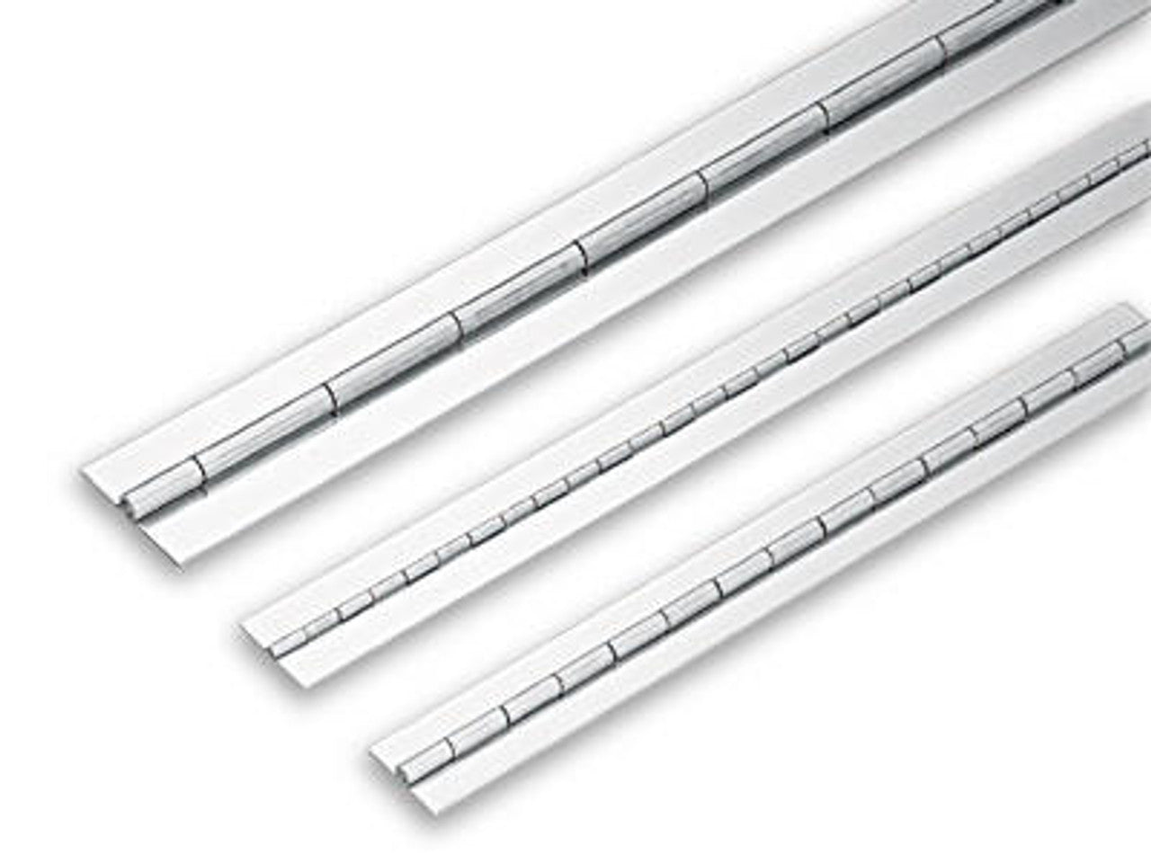 Sugatsune LSN15-38-600C: 38mm x 600mm Weld-On Piano Hinge - Satin Stainless Steel