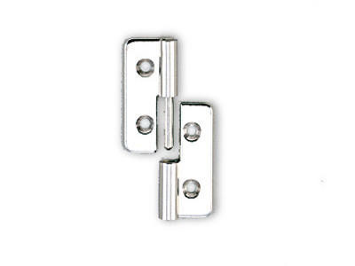 Sugatsune NH-40L/SS: 40mm Lift-Off Hinge (left hand) - Polished Stainless Steel