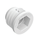 Sugatsune PC-F1A: Fastmount Self-Tapping Female Clip - White