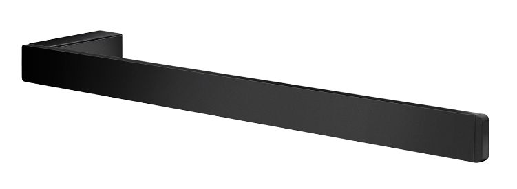 Smedbo FB211: Outline Wall-Mount Hand Towel Rail - Matte Black