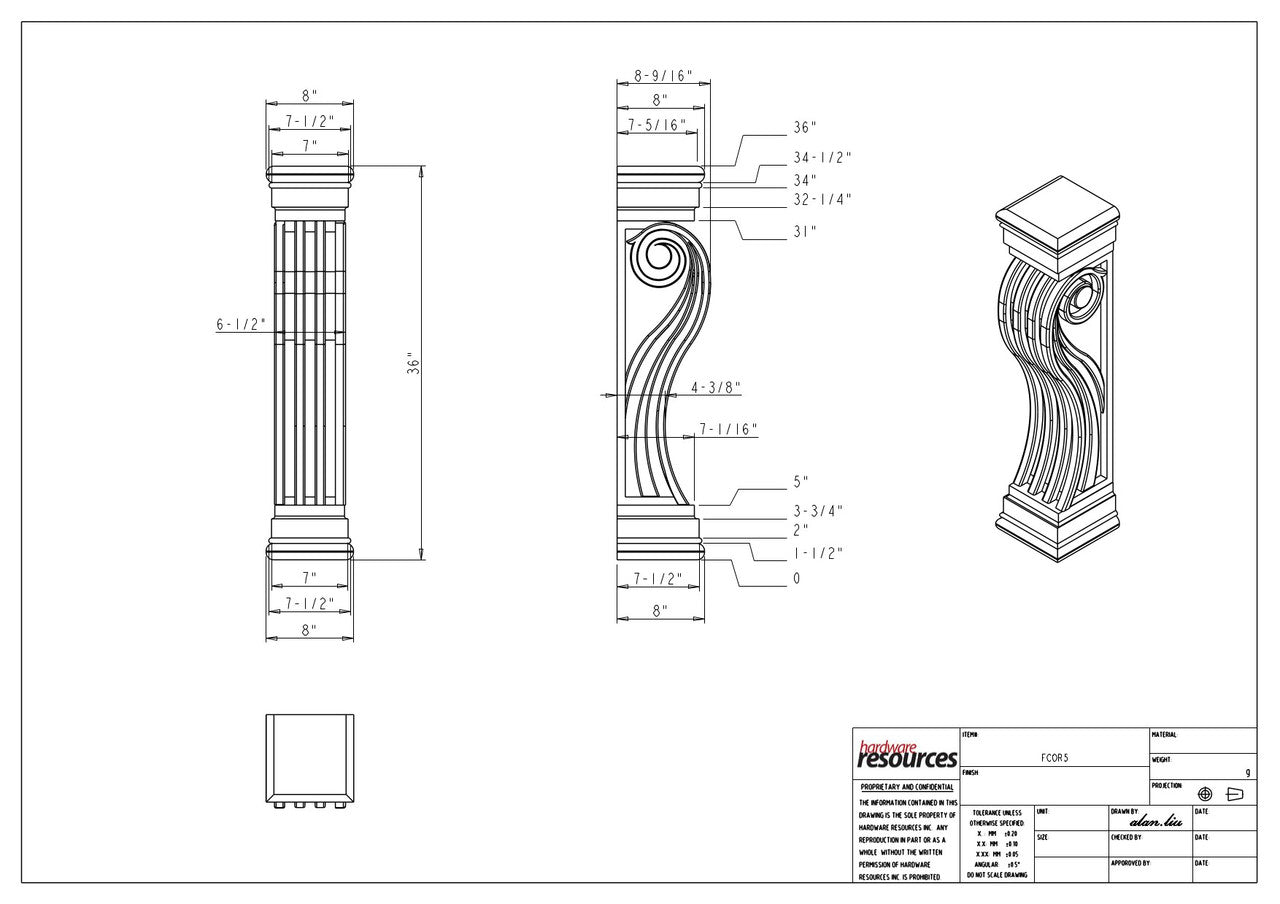 Specification Drawing