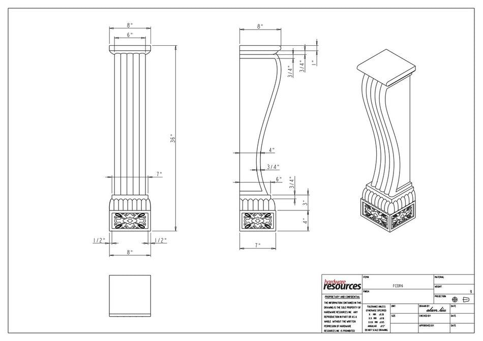 Specification Drawing
