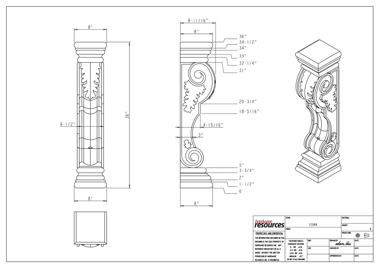 Specification Drawing