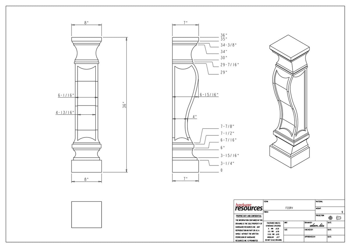Specification Drawing