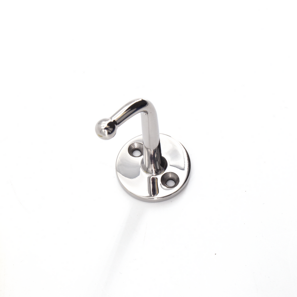 Sugatsune FC-65: 1-3/4" Single Wall Hook w/Ball Tip - Mirror Stainless Steel