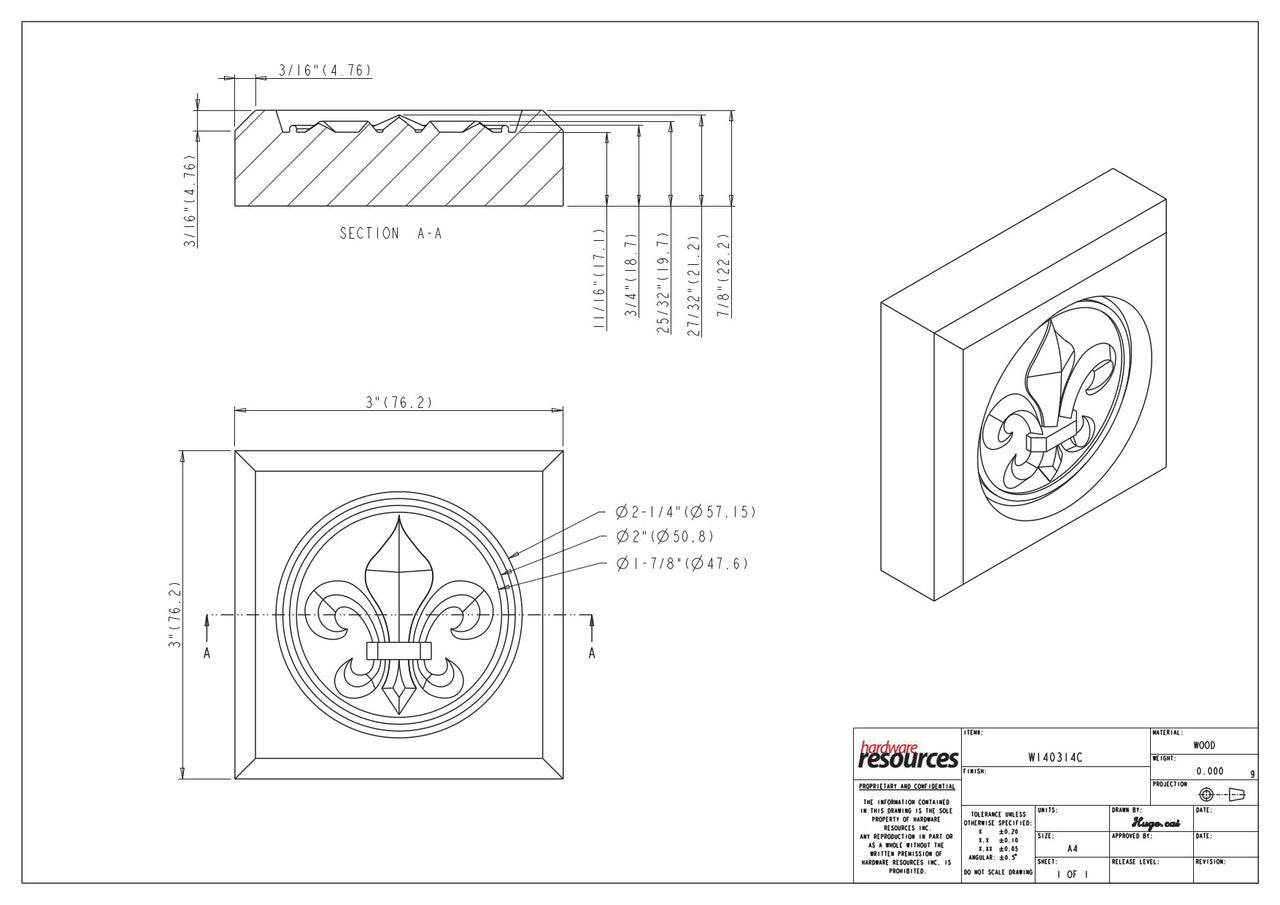 Specification Drawing