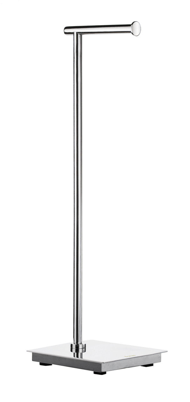 Smedbo FK602: Outline Lite Freestanding Toilet Roll Holder - Polished Stainless Steel