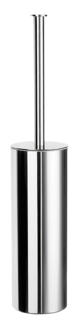 Smedbo FK605: Outline Lite Freestanding Toilet Brush w/Holder - Polished Stainless Steel