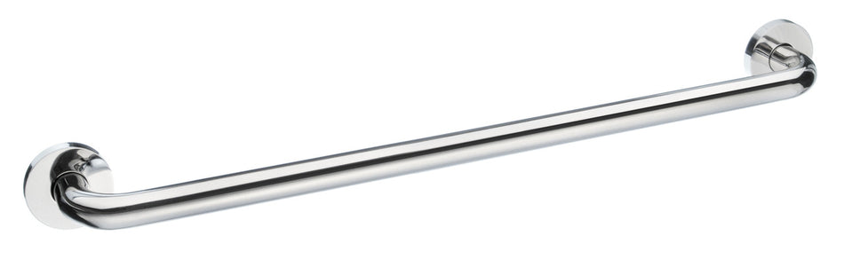 Smedbo FK807: 24" Living Grab Bar w/Round Ends - Polished Stainless Steel