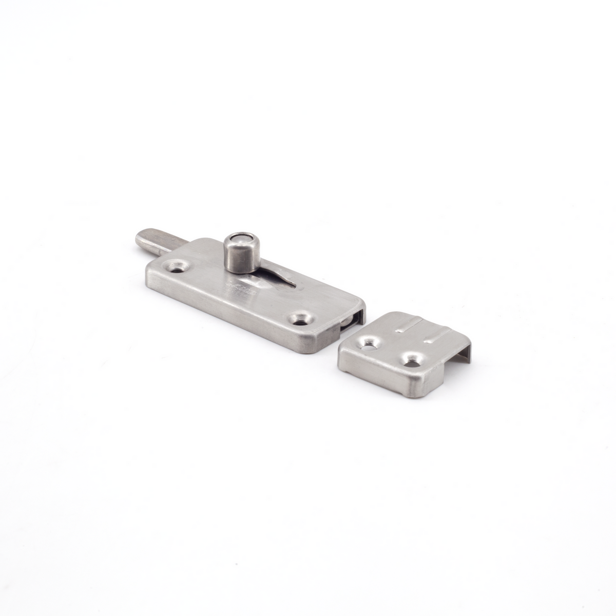 Sugatsune FL2-55: 55mm Slide Bolt - Satin Stainless Steel