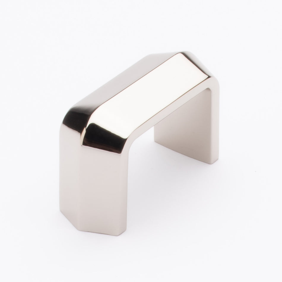 Sietto FP-2003-PN: 1-5/8" cc Eternity Finger Cabinet Pull - Polished Nickel