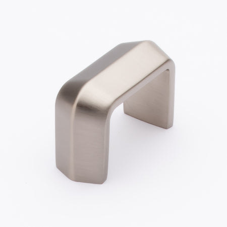 Sietto FP-2003-SN: 1-5/8" cc Eternity Finger Cabinet Pull - Satin Nickel