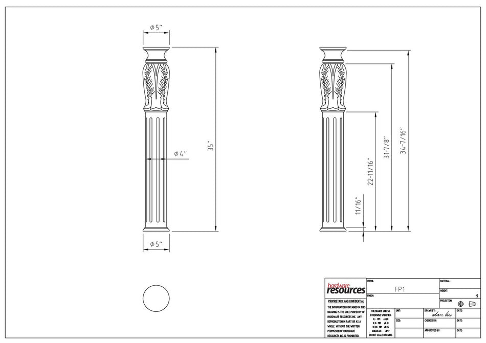 Specification Drawing