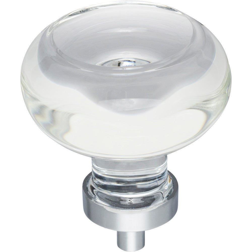 Jeffrey Alexander G120L-PC: 1-3/4" Harlow Round Cabinet Knob - Polished Chrome