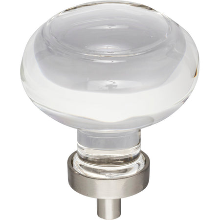 Jeffrey Alexander G120L-SN: 1-3/4" Harlow Round Cabinet Knob - Satin Nickel