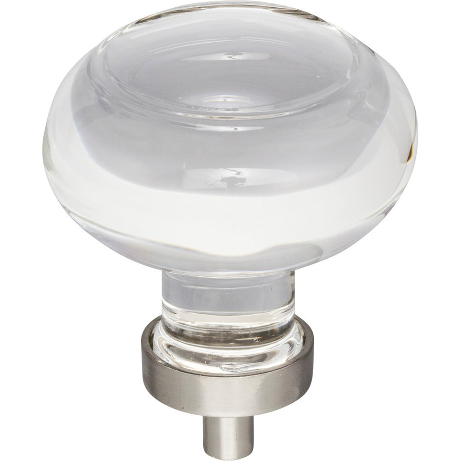 Jeffrey Alexander G120L-SN: 1-3/4" Harlow Round Cabinet Knob - Satin Nickel
