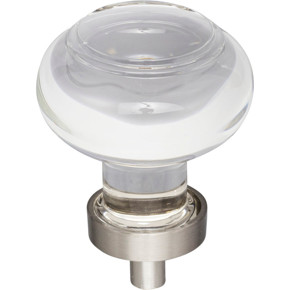 Jeffrey Alexander G120SN: 1-7/16" Harlow Round Cabinet Knob - Satin Nickel