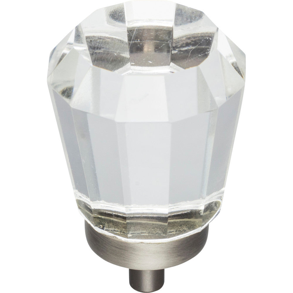 Jeffrey Alexander G150L-BNBDL: 1-1/4" Harlow Tapered Cabinet Knob - Brushed Pewter