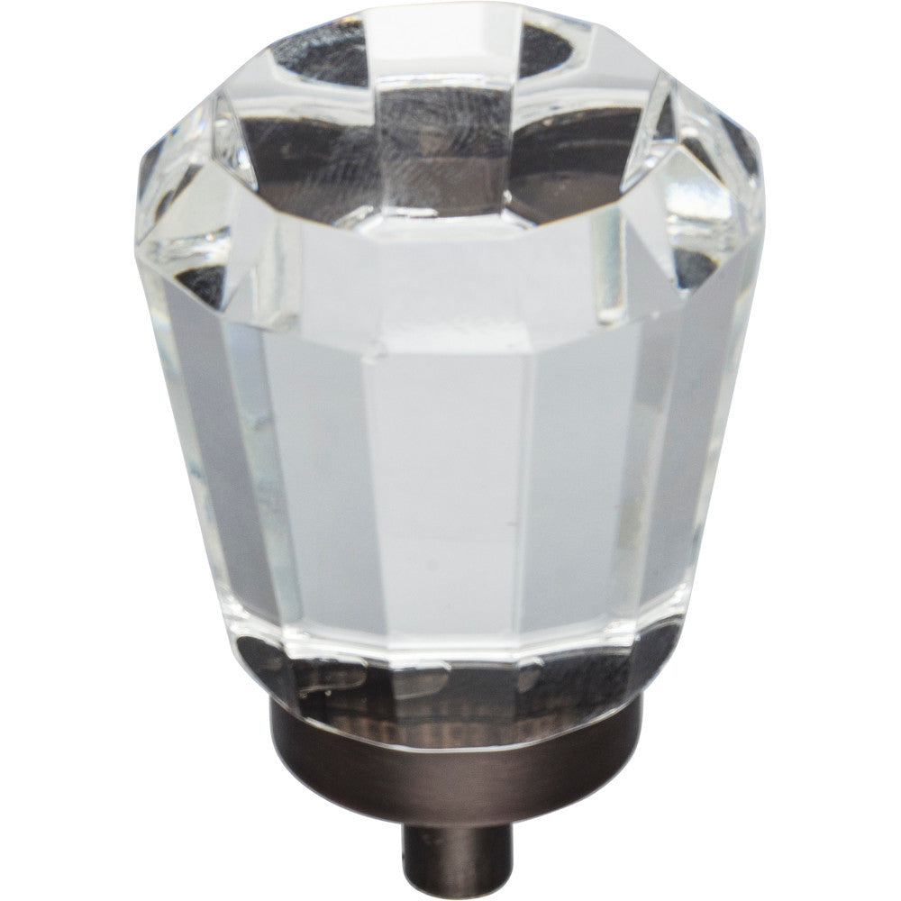 Jeffrey Alexander G150L-DBAC: 1-1/4" Harlow Tapered Cabinet Knob - Brushed Oil Rubbed Bronze