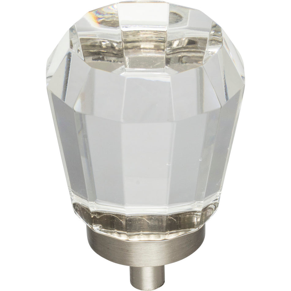 Jeffrey Alexander G150L-SN: 1-1/4" Harlow Tapered Cabinet Knob - Satin Nickel