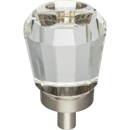 Jeffrey Alexander G150SN: 1" Harlow Tapered Cabinet Knob - Satin Nickel