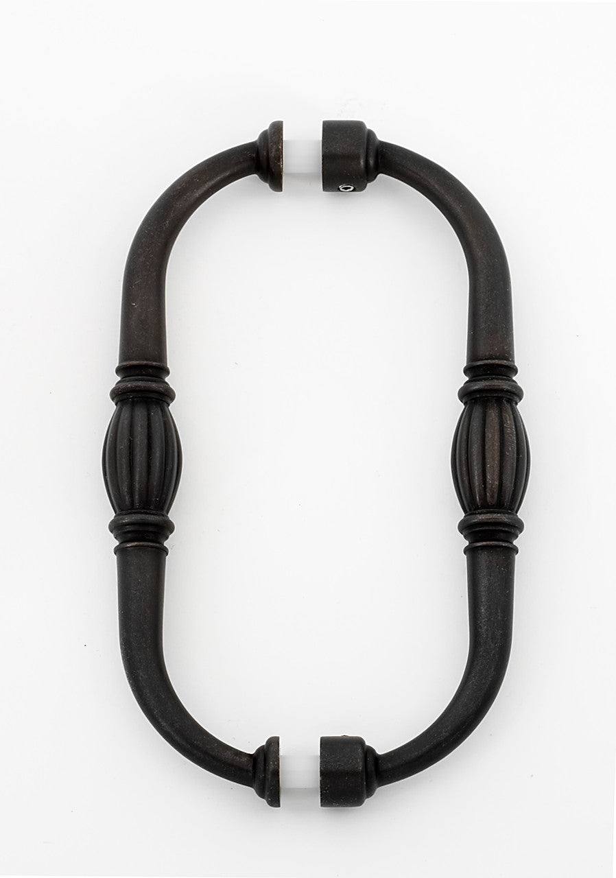 Alno G234-6-BARC: 6" cc Tuscany Back to Back Door Pulls - Barcelona