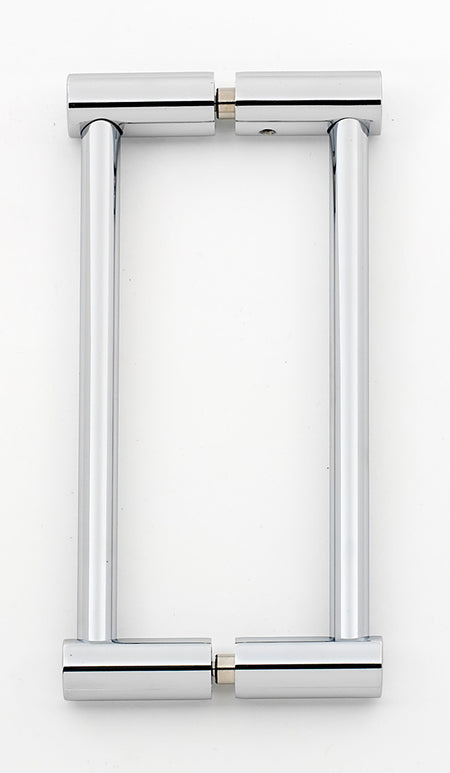 Alno G715-6-PC: 6" cc Contemporary I Back to Back Door Pulls - Polished Chrome