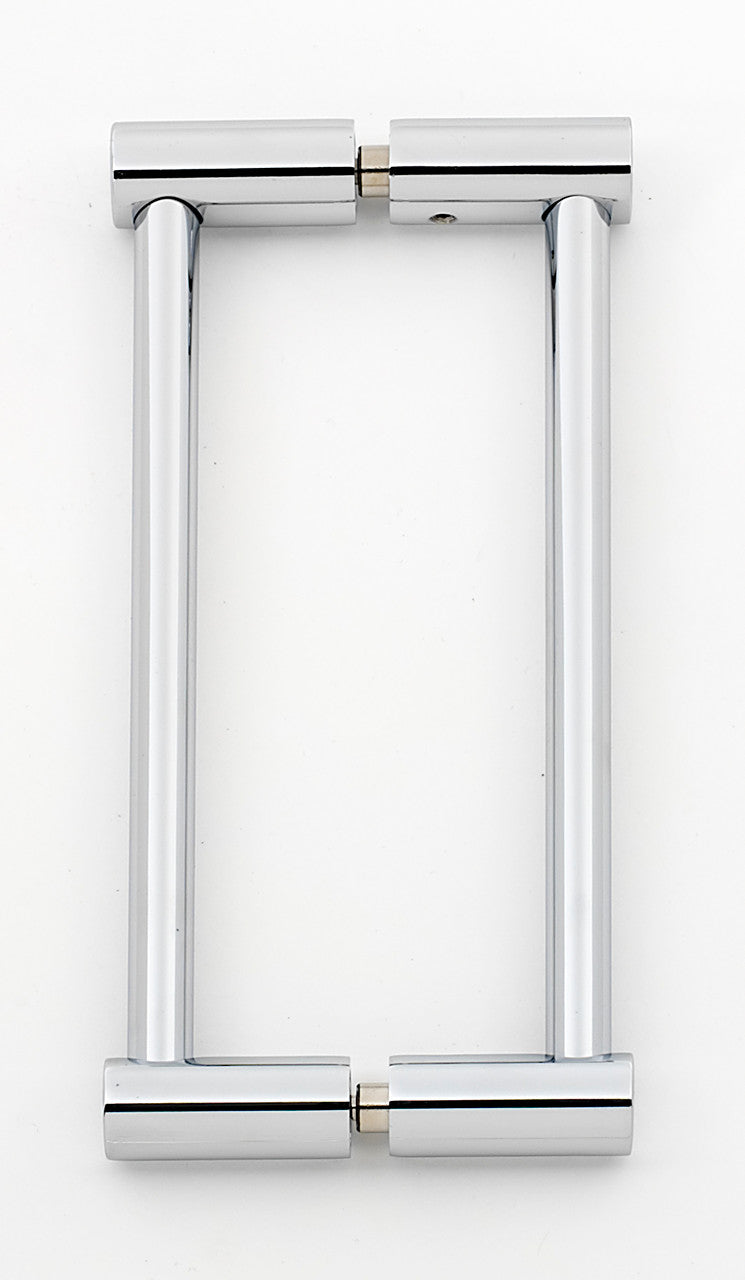 Alno G715-6-PC: 6" cc Contemporary I Back to Back Door Pulls - Polished Chrome