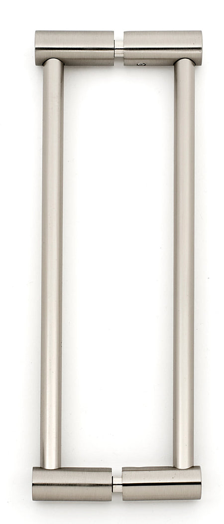 Alno G715-8-SN: 8" cc Contemporary I Back to Back Door Pulls - Satin Nickel