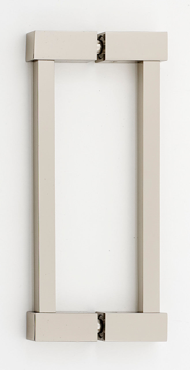 Alno G718-6-PN: 6" cc Contemporary II Back to Back Door Pulls - Polished Nickel