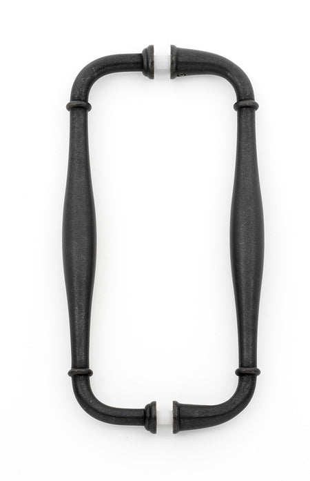 Alno G726-8-BARC: 8" cc Charlie's Collection Back to Back Door Pulls - Barcelona