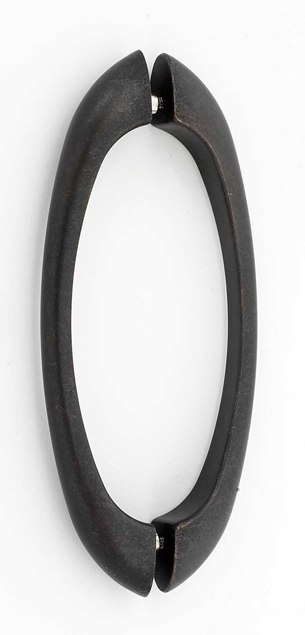 Alno G855-6-BARC: 6" cc C855 Series Modern Back to Back Door Pulls - Barcelona