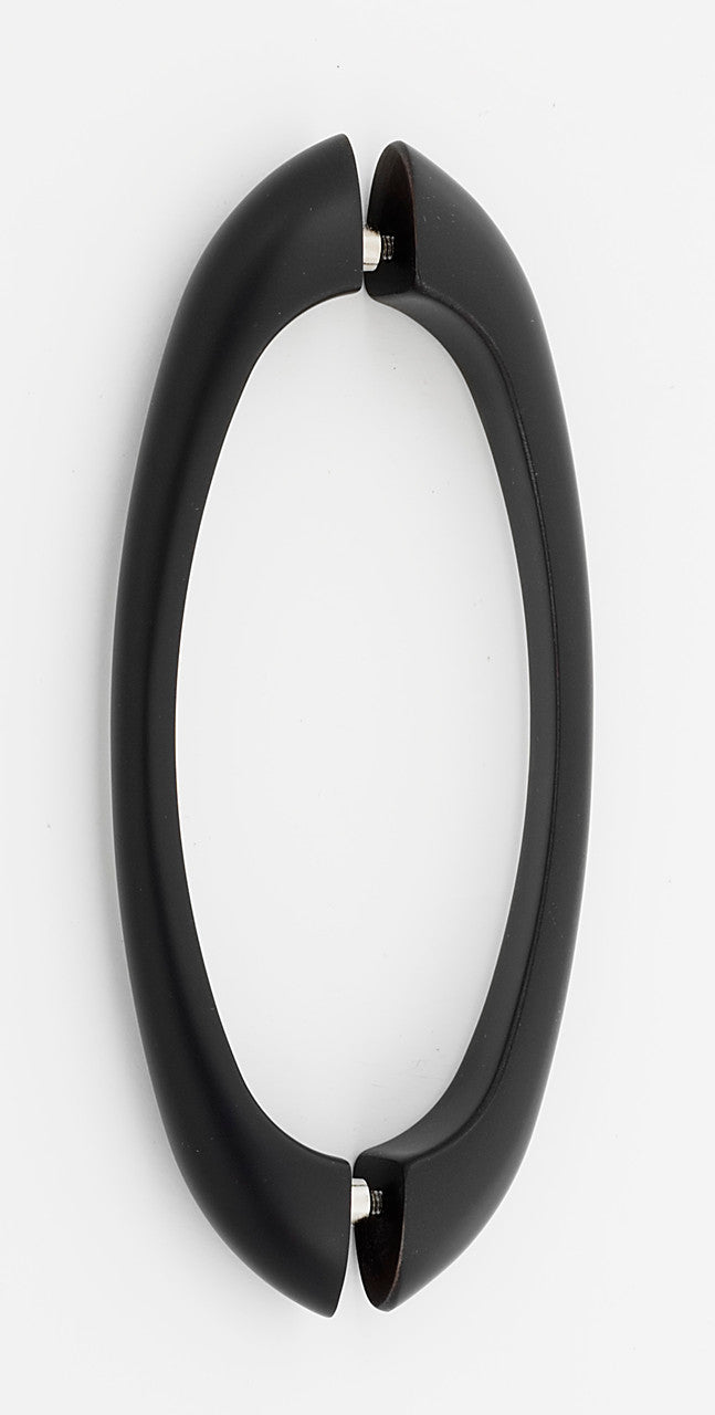 Alno G855-6-BRZ: 6" cc C855 Series Modern Back to Back Door Pulls - Bronze