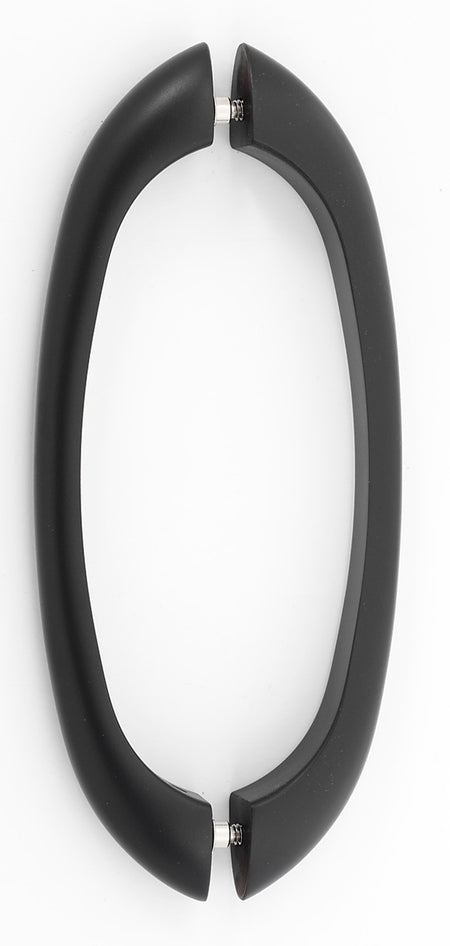 Alno G855-8-BRZ: 8" cc C855 Series Modern Back to Back Door Pulls - Bronze