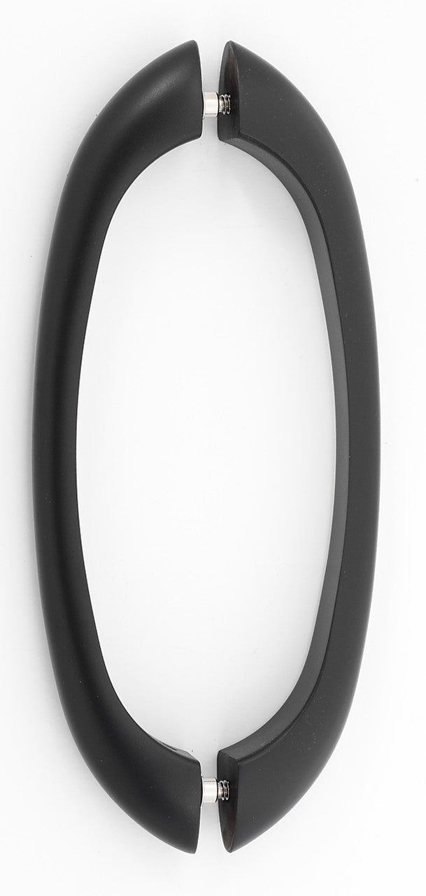 Alno G855-8-BRZ: 8" cc C855 Series Modern Back to Back Door Pulls - Bronze