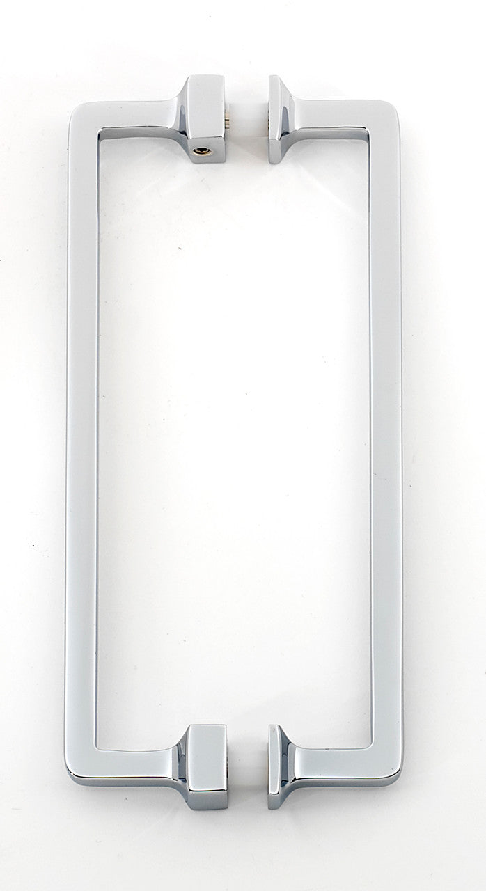 Alno G950-6-PC: 6" cc Millennium Back to Back Door Pulls - Polished Chrome
