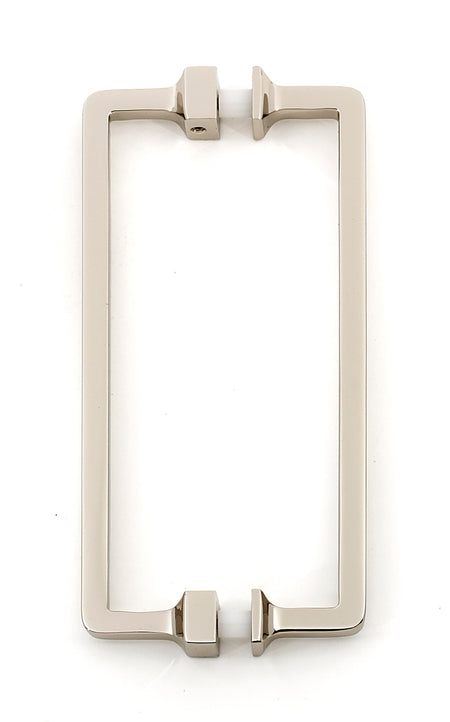 Alno G950-6-PN: 6" cc Millennium Back to Back Door Pulls - Polished Nickel