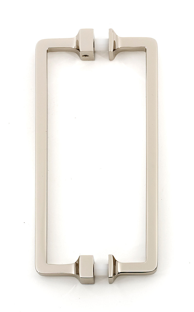 Alno G950-6-PN: 6" cc Millennium Back to Back Door Pulls - Polished Nickel