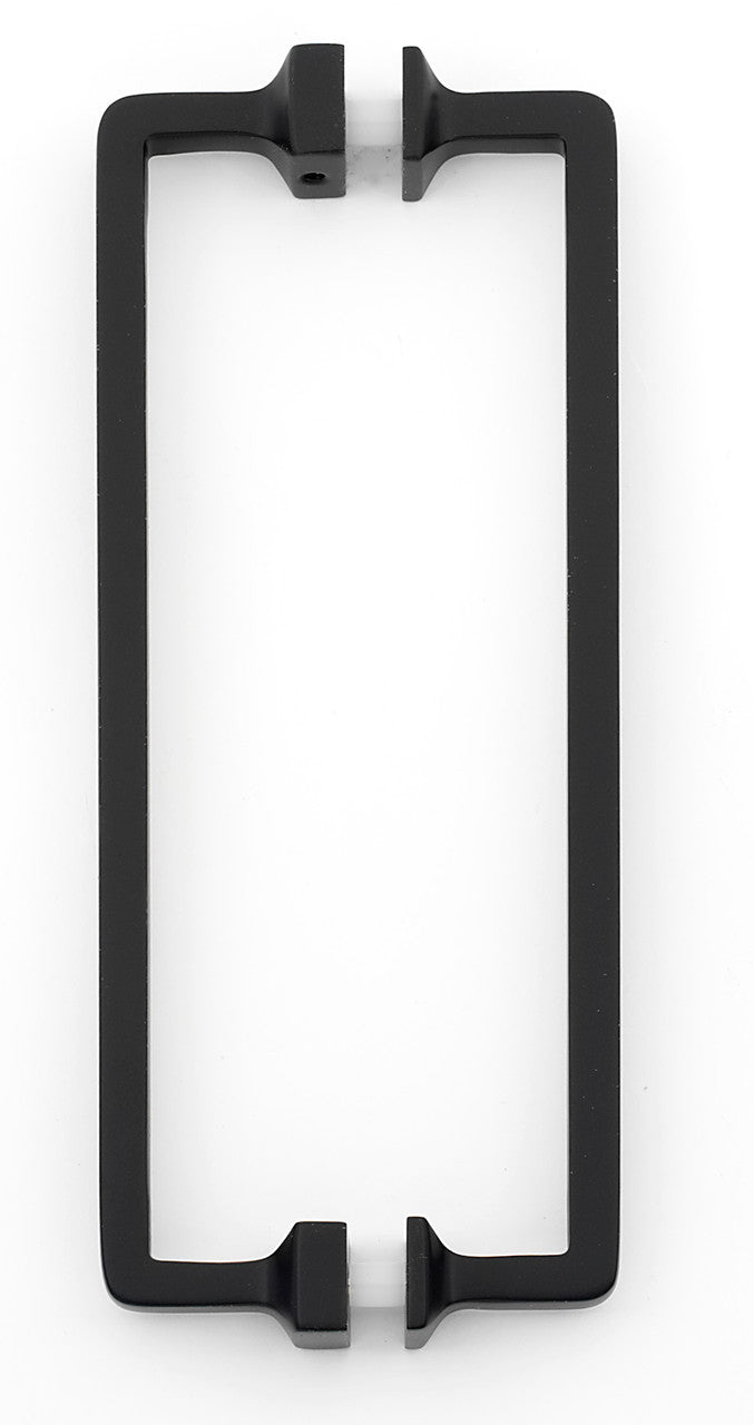 Alno G950-8-MB: 8" cc Millennium Back to Back Door Pulls - Matte Black